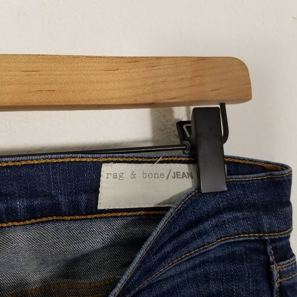 Rag & Bone High Rise Skinny Stretch Jeans Size 29 - Picture 5 of 8